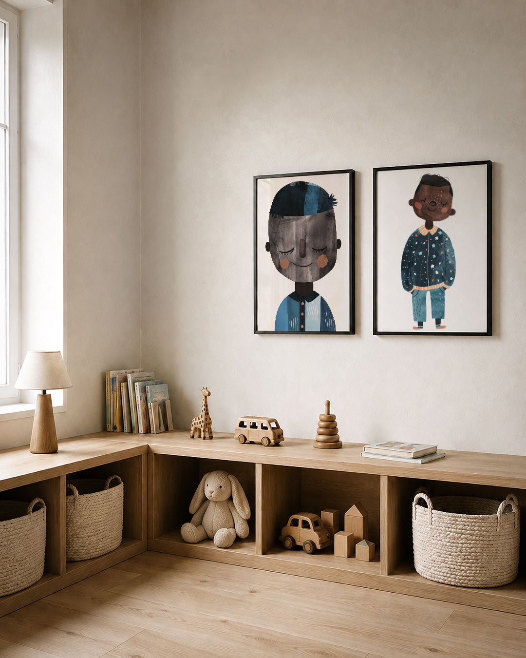Vrolijke vormen Posterset
