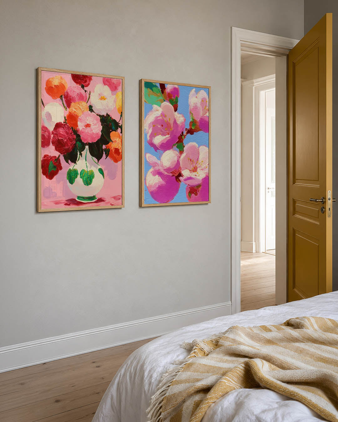 Bloemrijke kleurexplosie Posterset