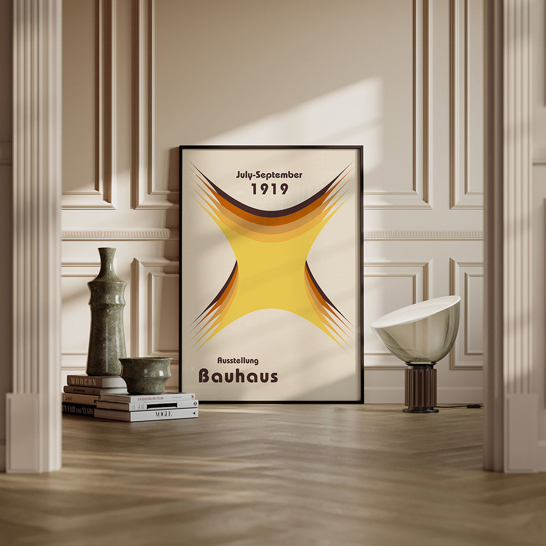 Vorm en kleurvlakken Poster
