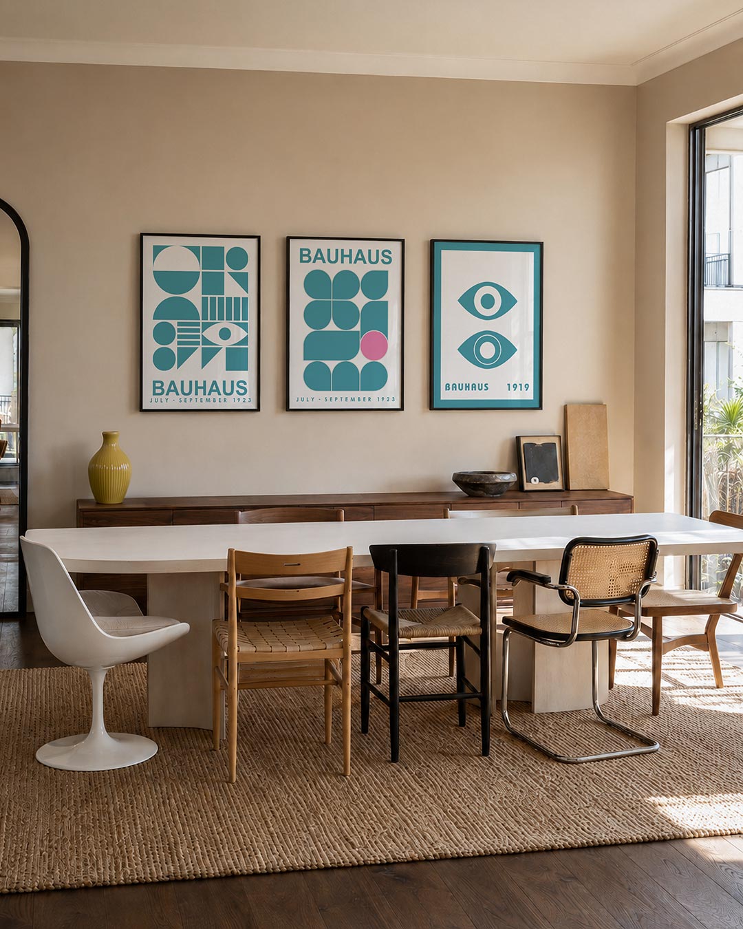 Vormen en vlakken Posterset