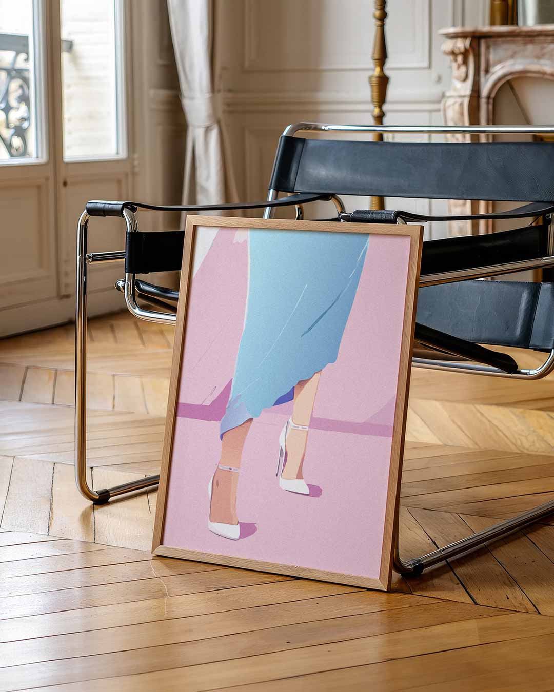 Elegante Stijvolle Schoenen Poster-WallArtistic