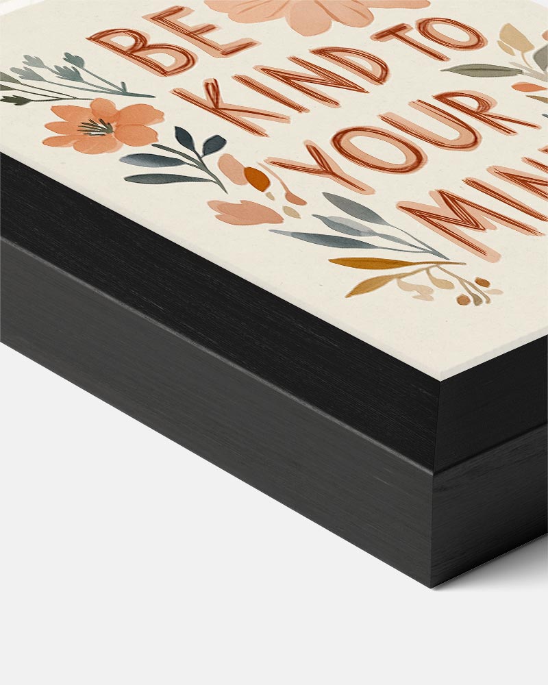 Mindful Bloemenpracht Poster-WallArtistic