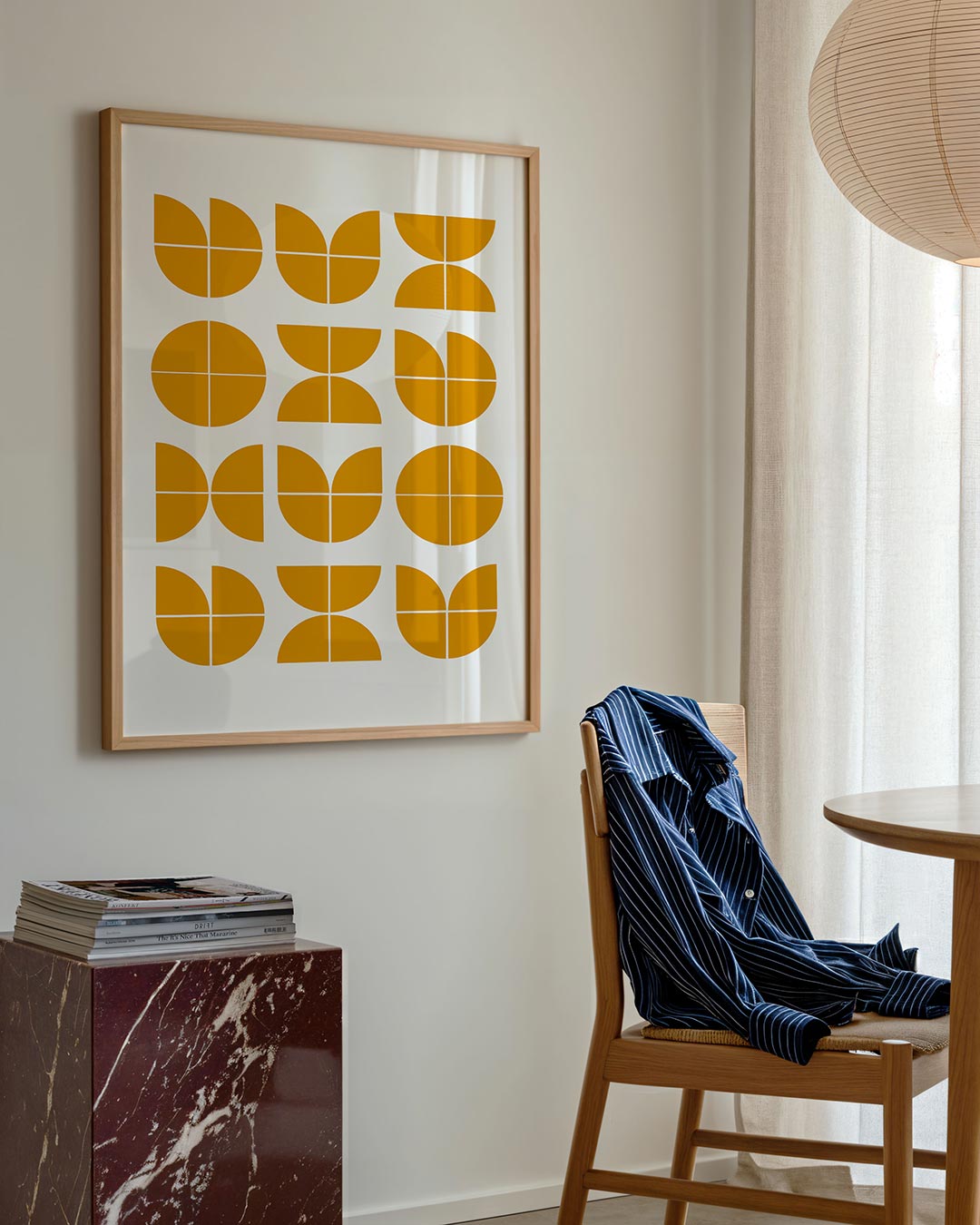 Vormritme en kleur Poster