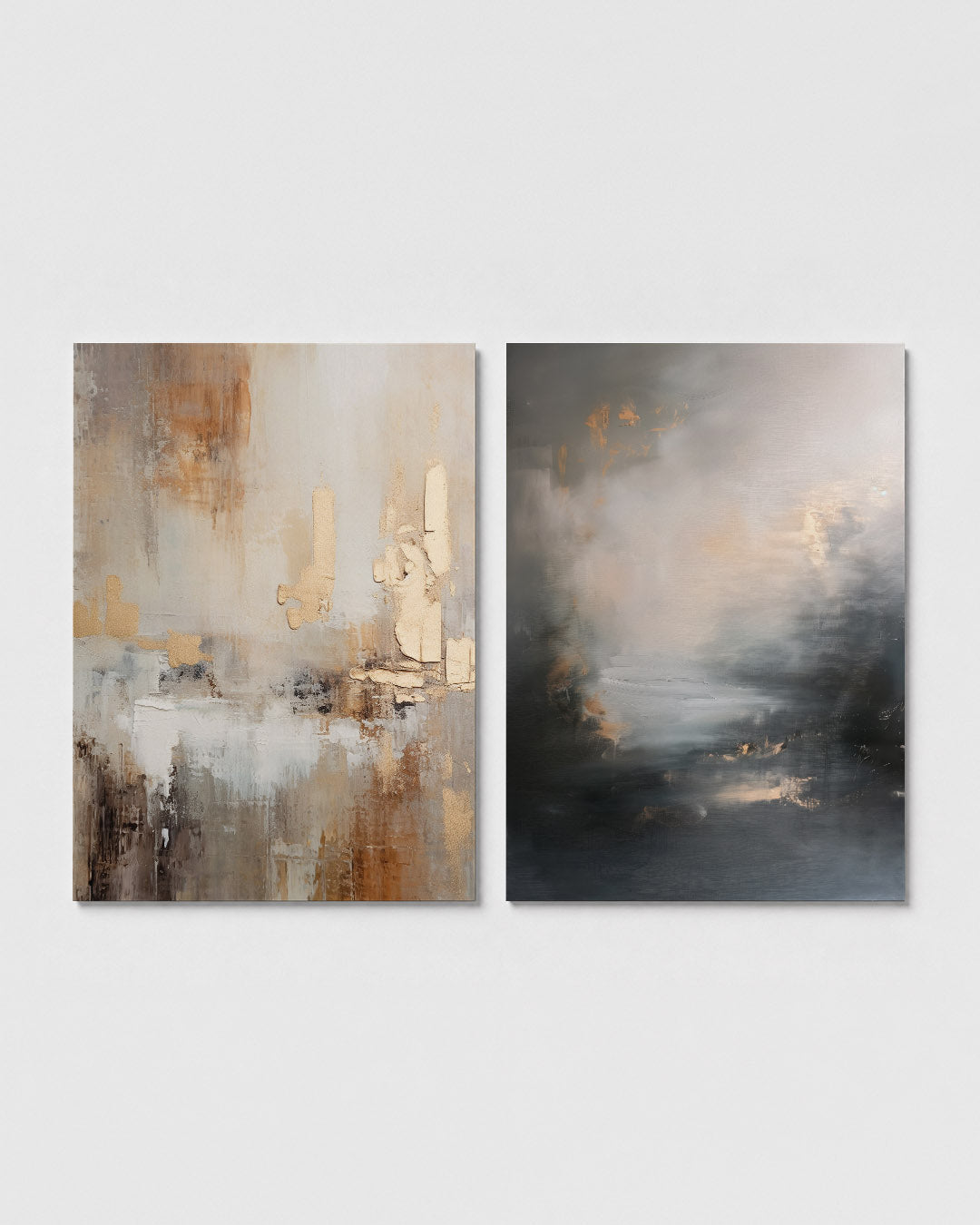 Gelaagde texturen Posterset