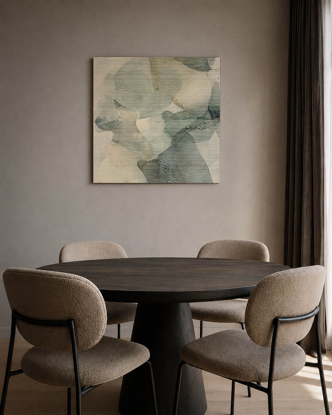 Organische vormen Kunstwerk