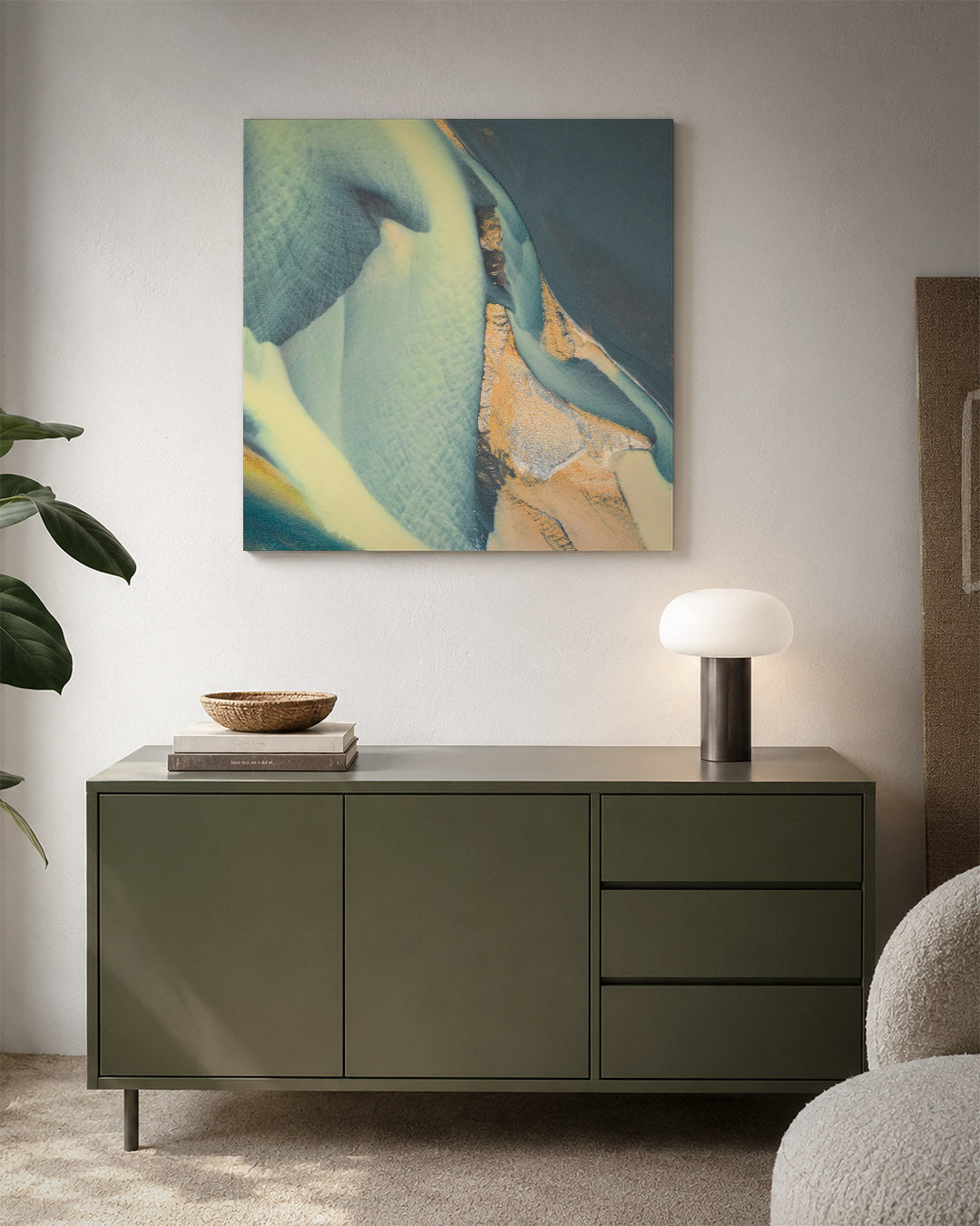 Organische vormen Kunstwerk