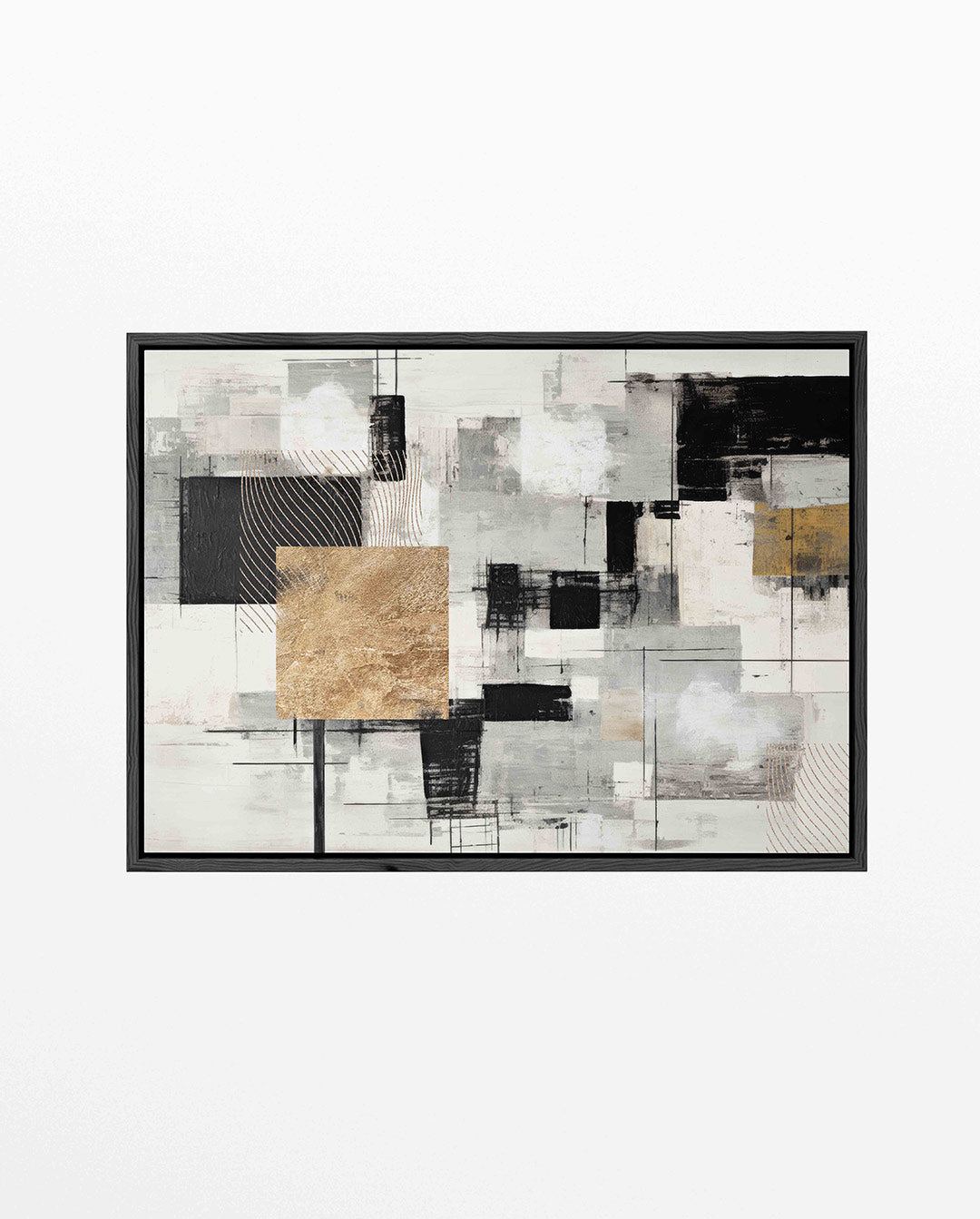 Geometrische compositie Kunstwerk