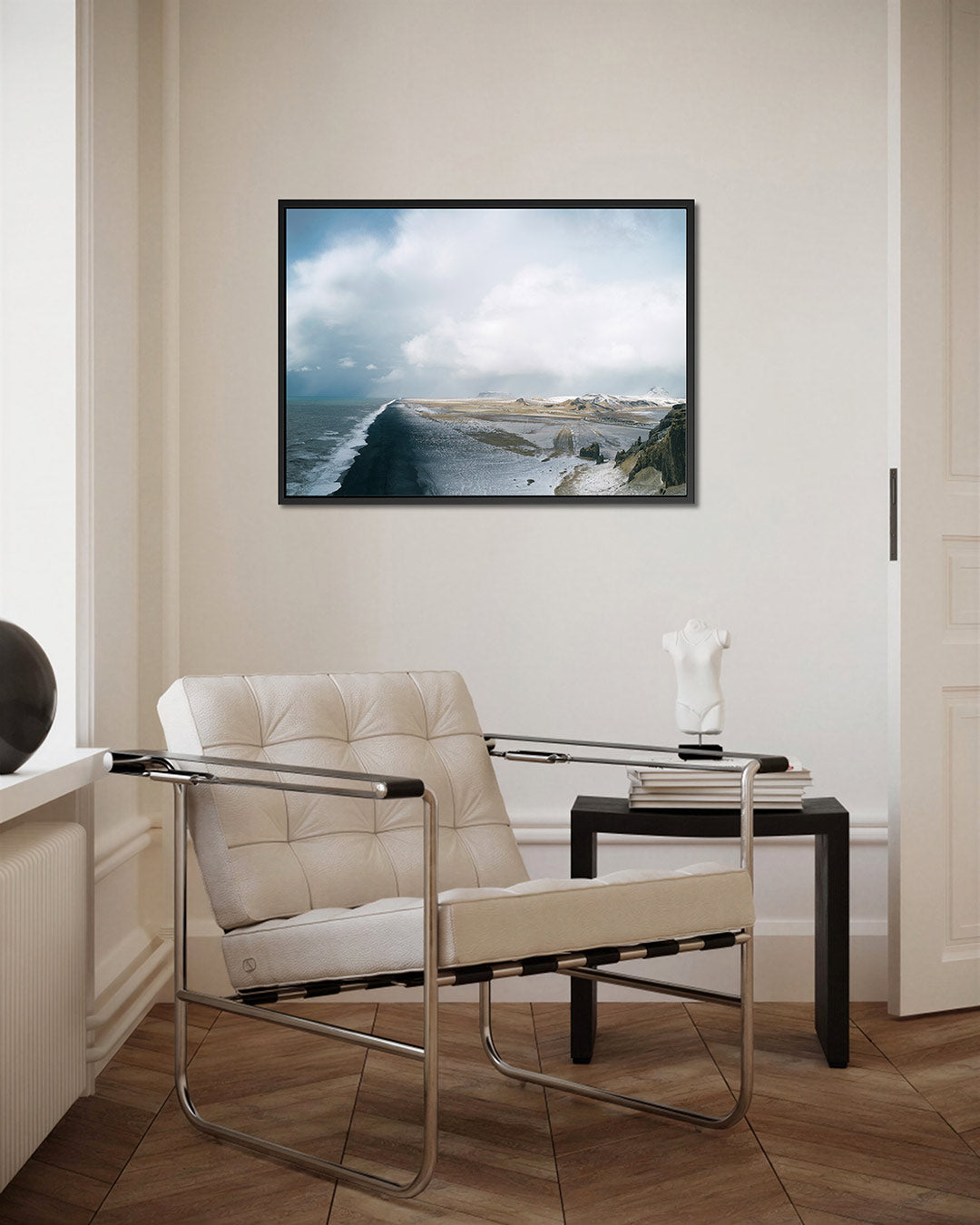 Kustlandschap panorama Kunstwerk
