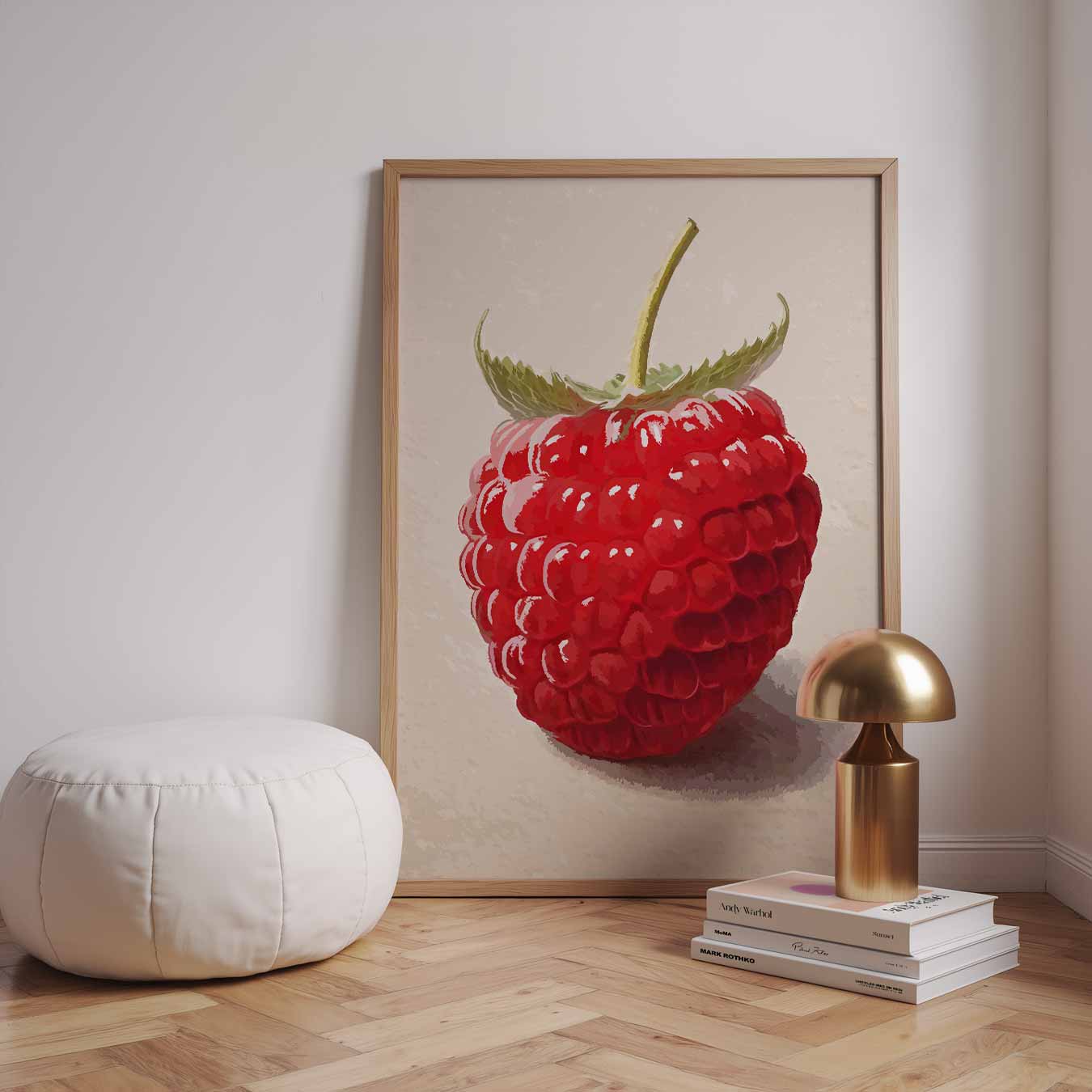 Romantische Frambozenposter-WallArtistic