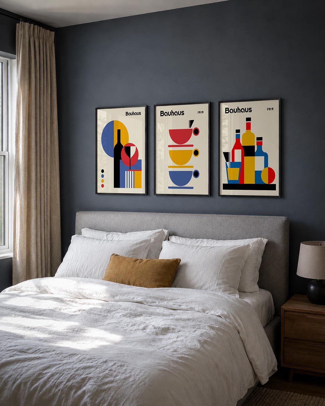 Vormen en kleurvlakken Posterset
