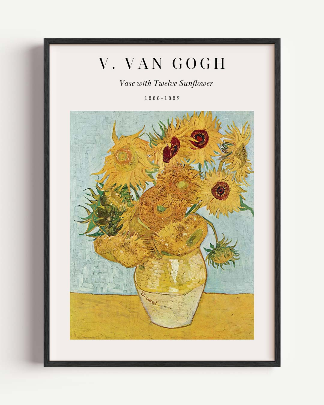 Van Gogh's Zonnebloemen Poster-WallArtistic