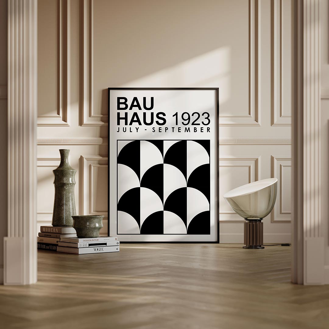 Vormritme en kleur Poster