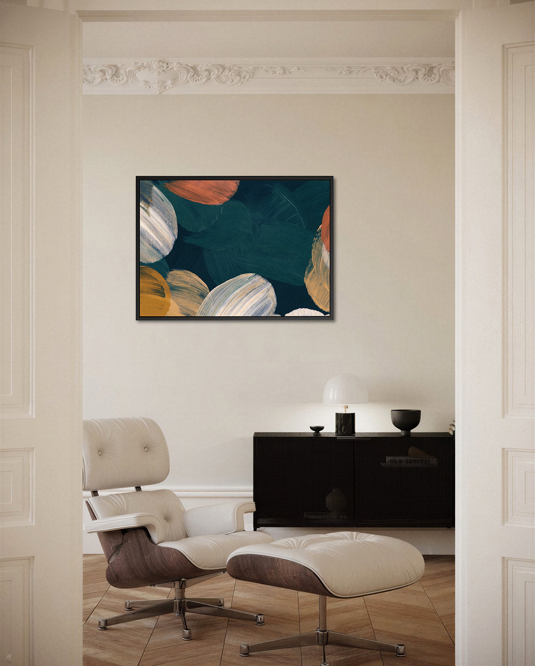 Kleurencompositie Kunstwerk