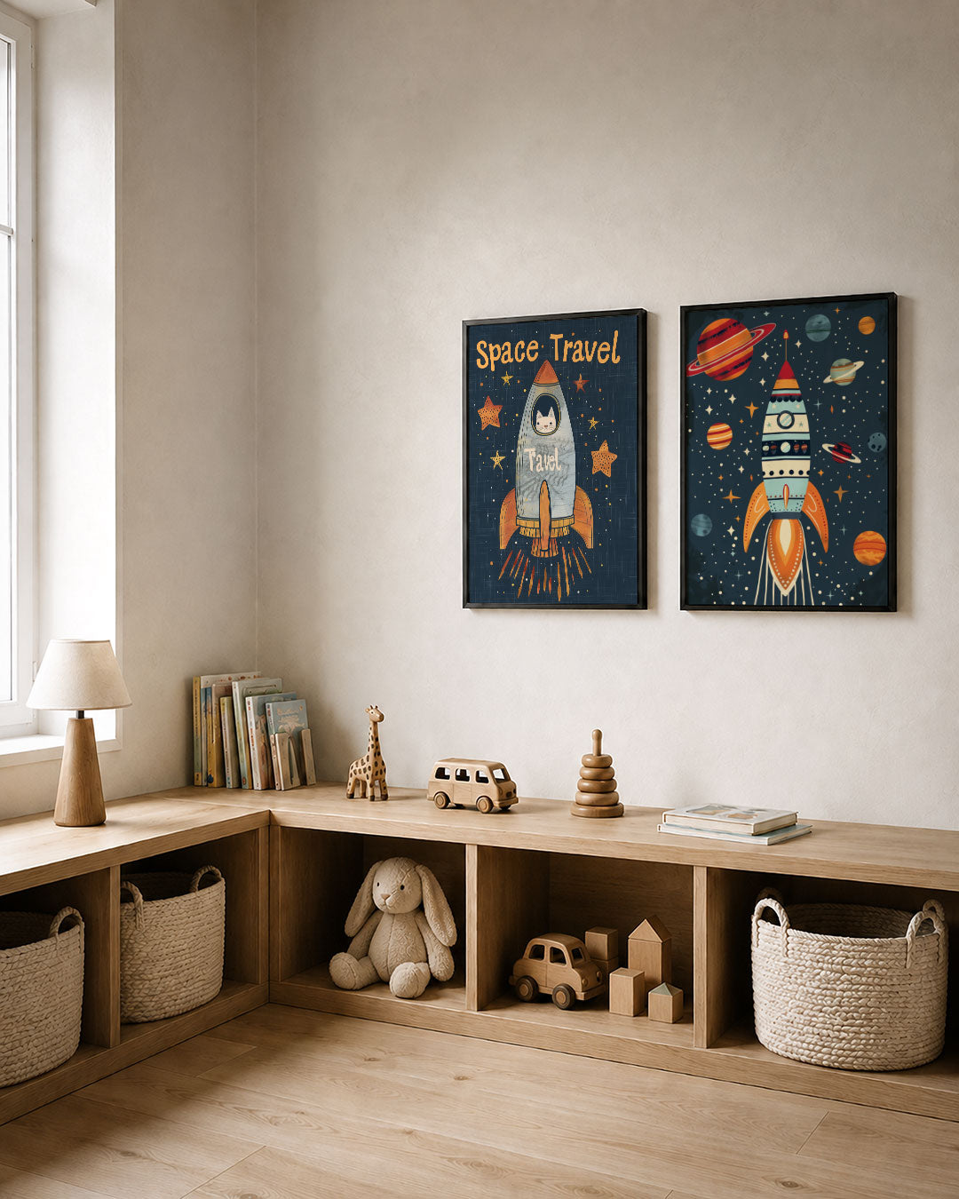 Ruimtevaart fantasie Posterset