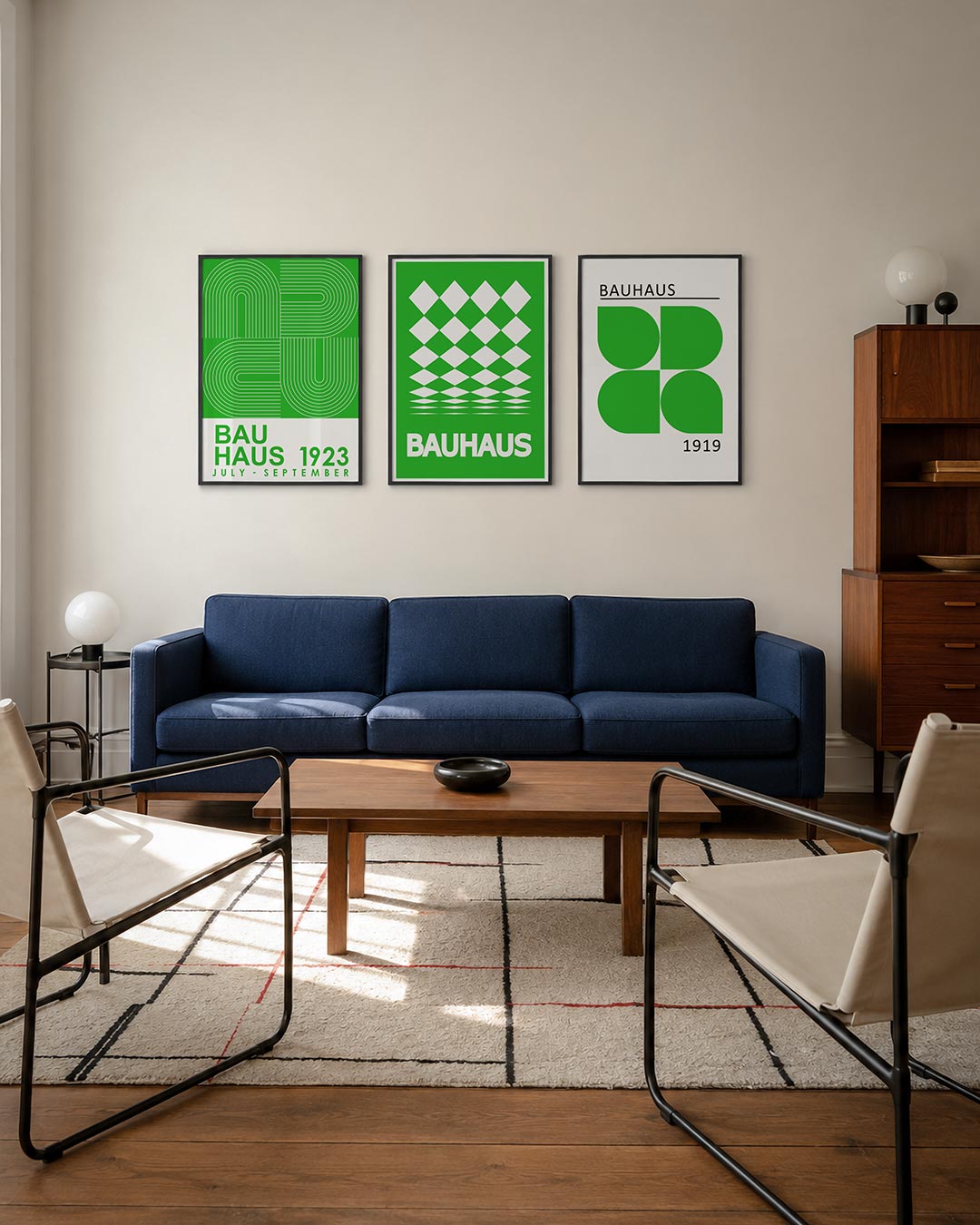 Lijnen en kleurvlakken Posterset