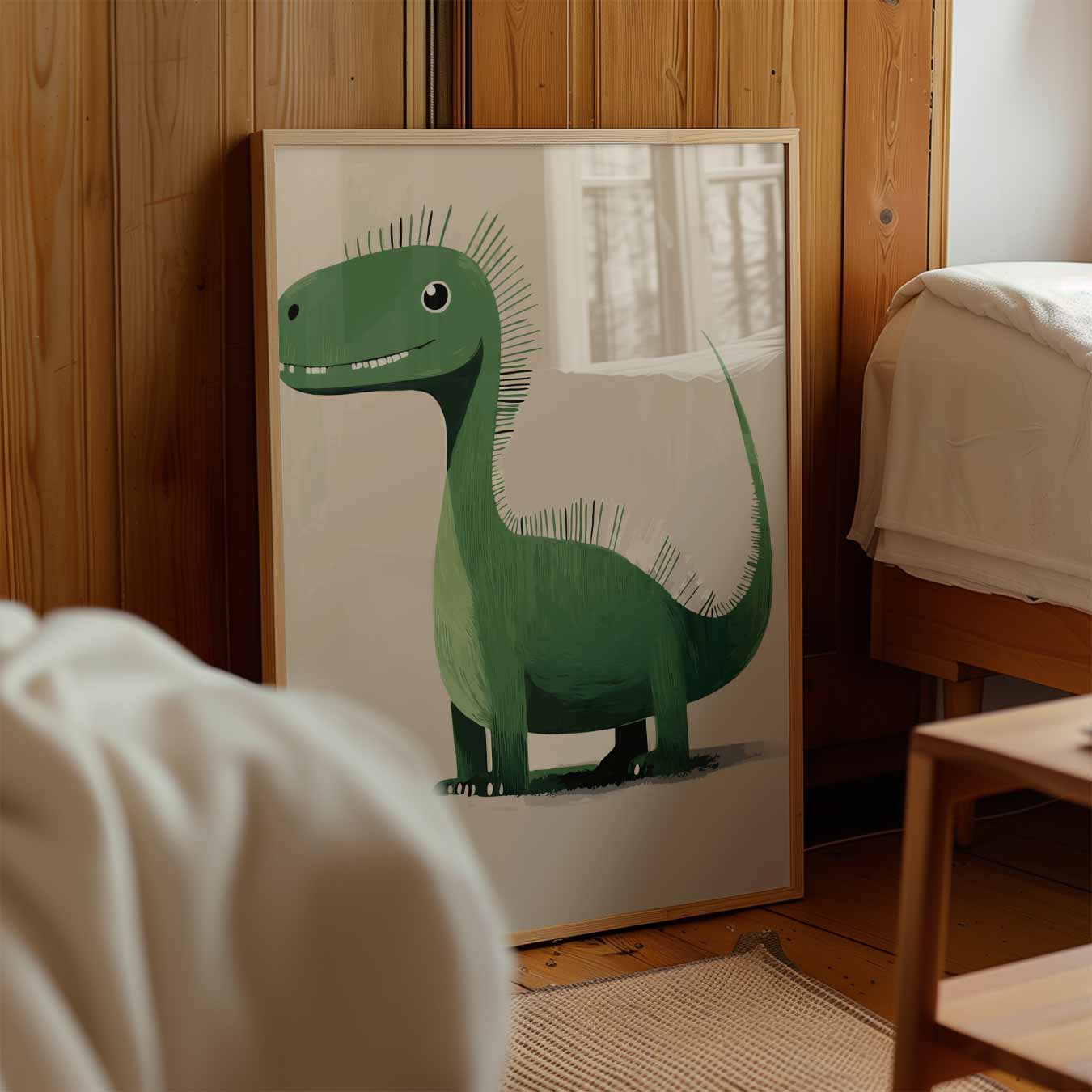 Dino Vriendje Poster-WallArtistic
