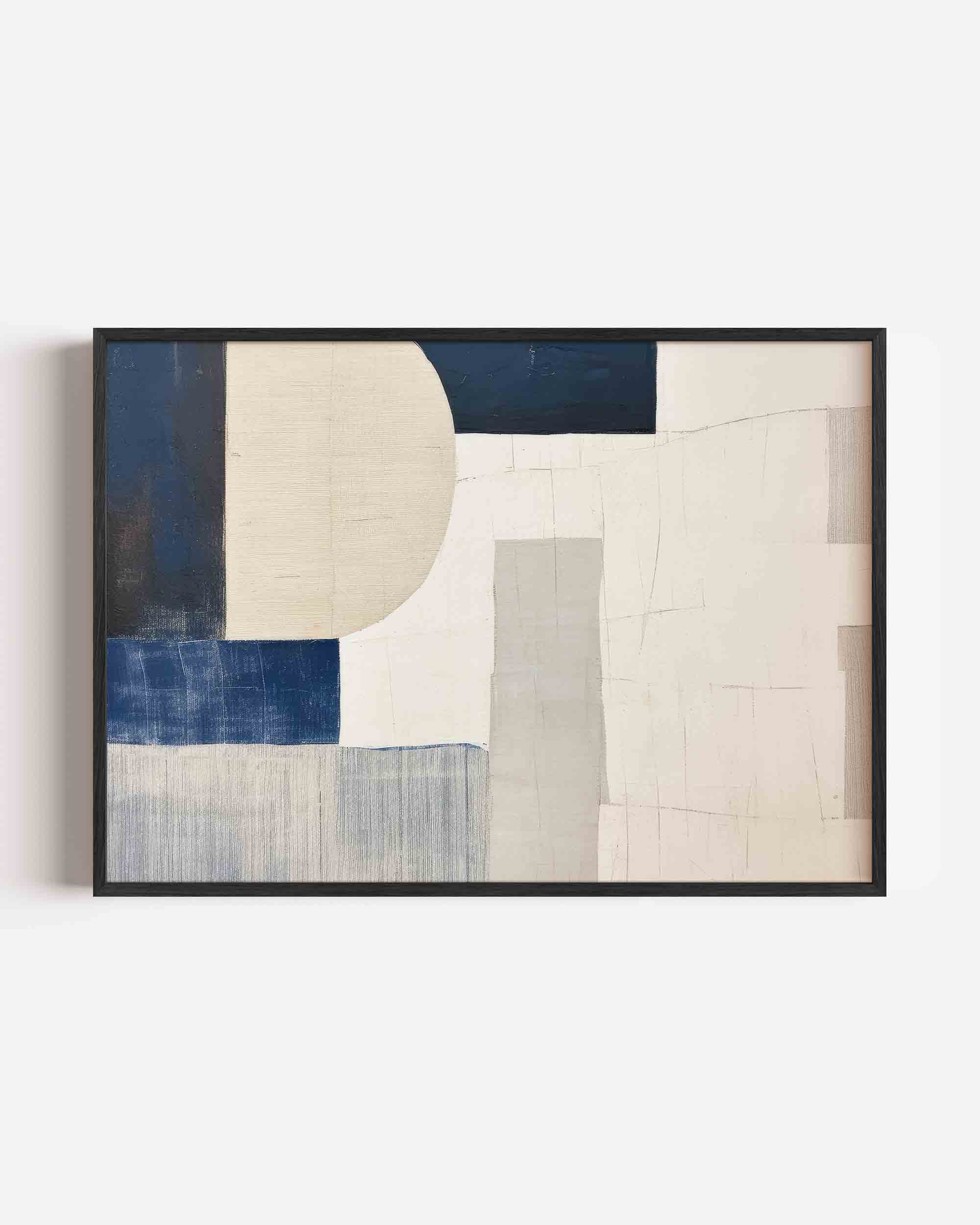 Abstracte vormen Poster