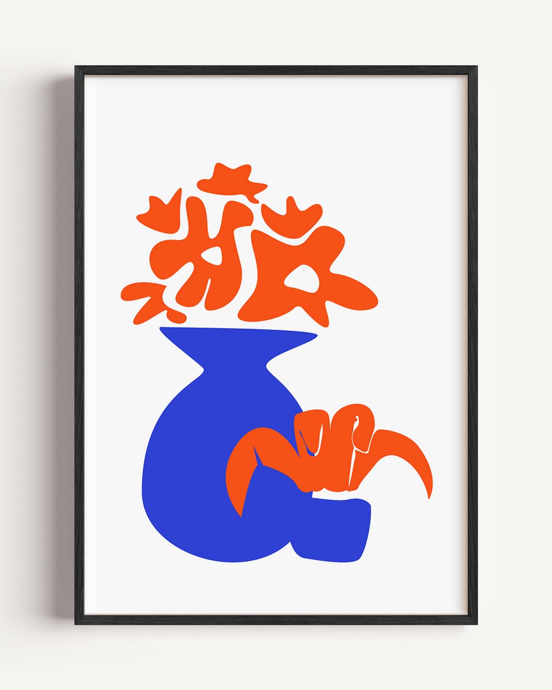 Kleurrijke Vaas Abstractie Poster-WallArtistic
