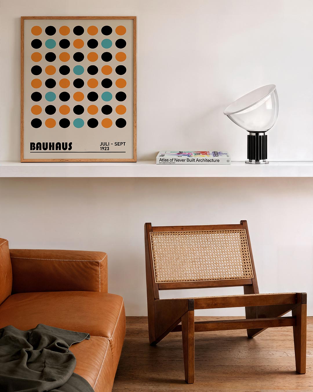 Cirkelpatroon en kleur Poster