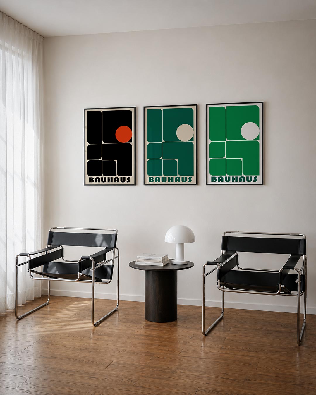 Vormen en vlakken Posterset