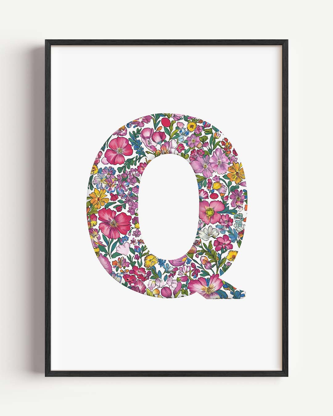 Bloemenpracht Letterposter-WallArtistic