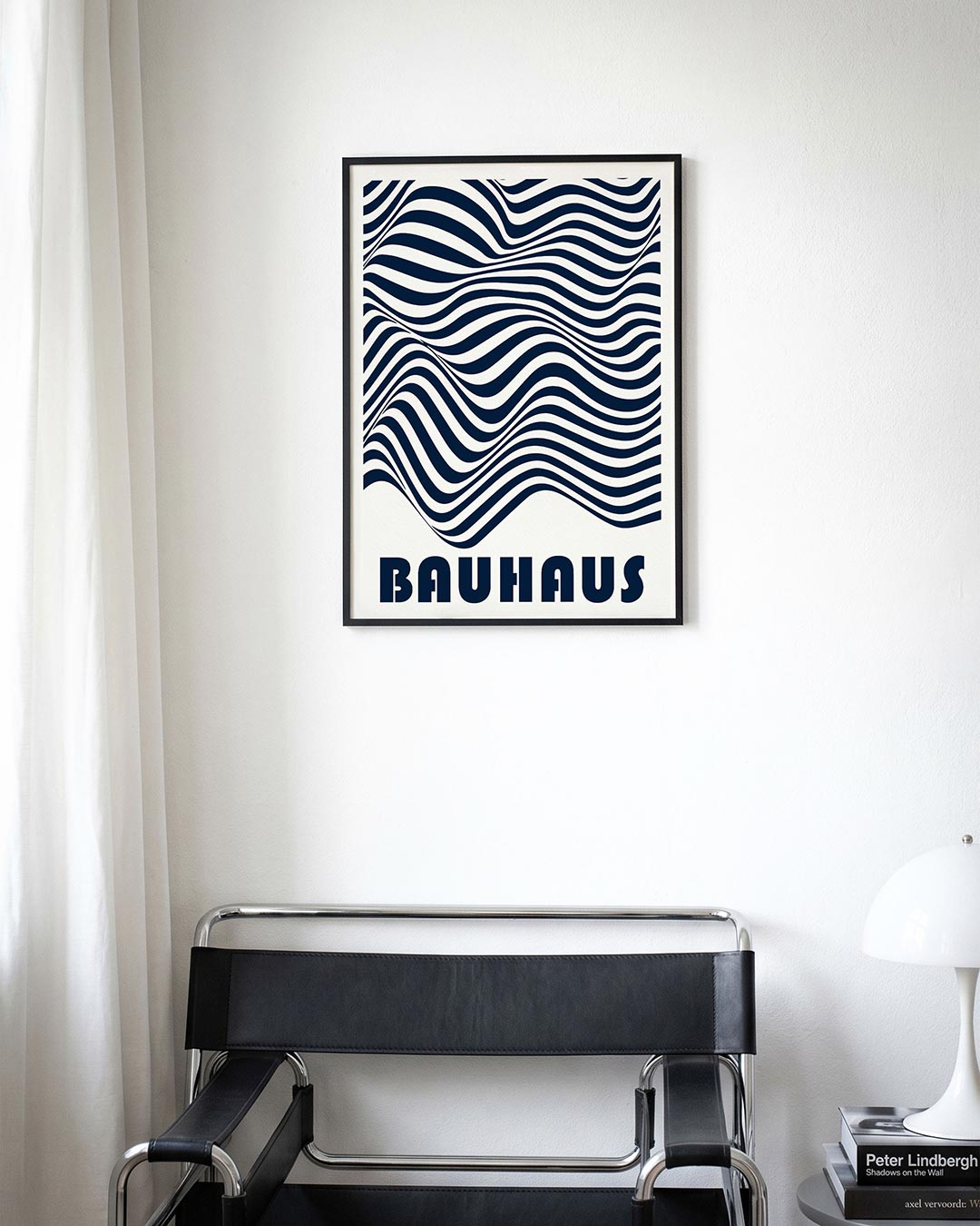 Golvend lijnenspel Poster