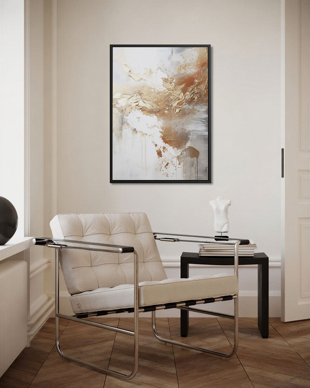 Dynamische kleurenexplosie Kunstwerk