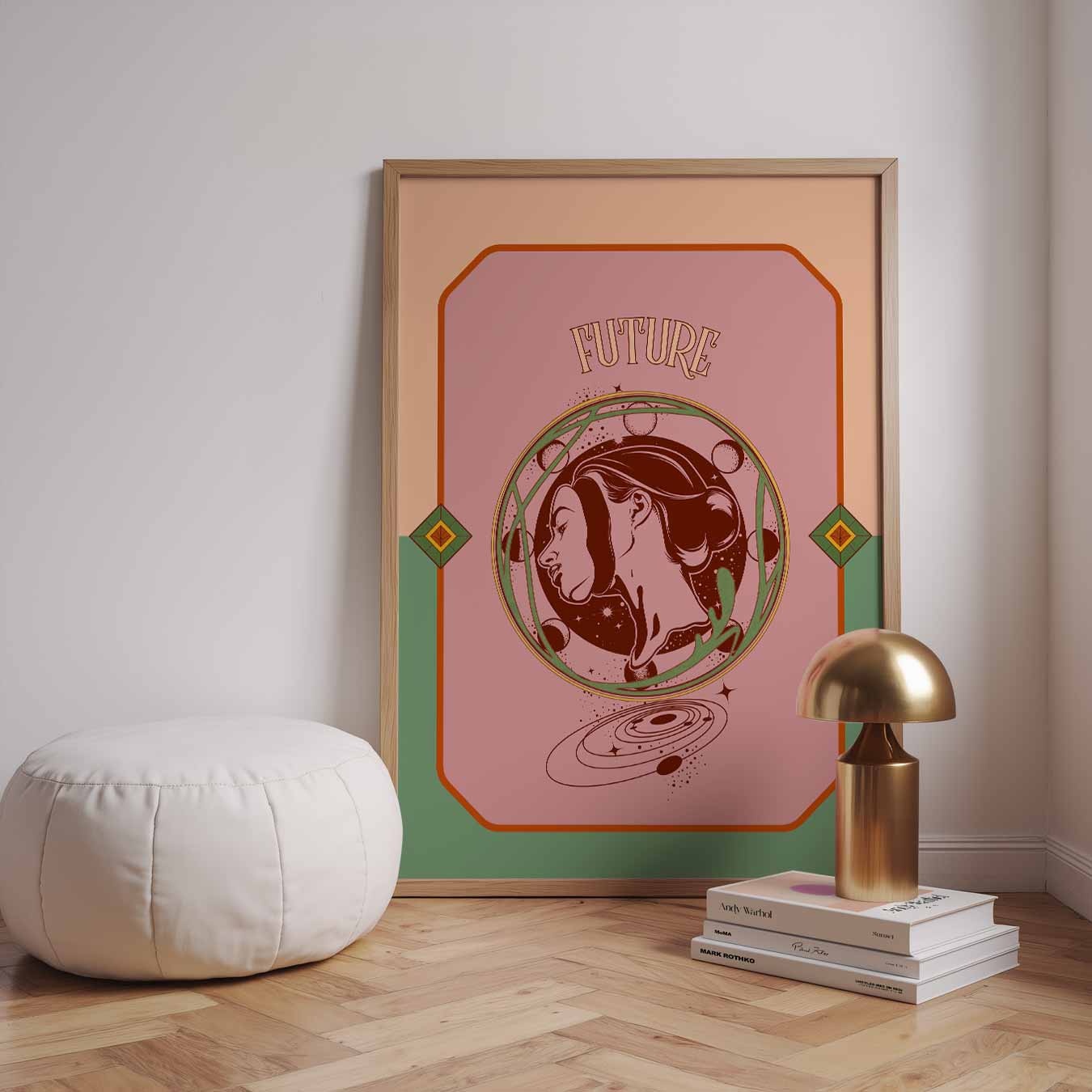 Toekomstige Vibes Poster-WallArtistic
