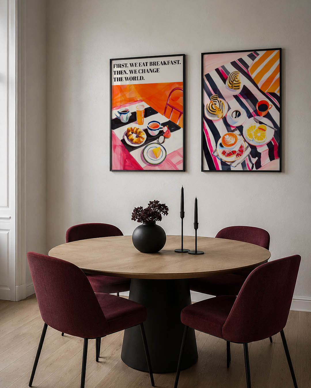 Ontbijt en inspiratie Posterset