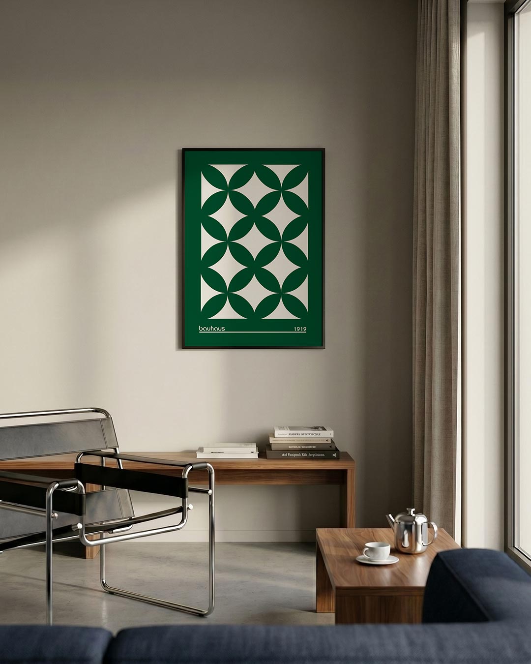 Vormritme en kleur Poster