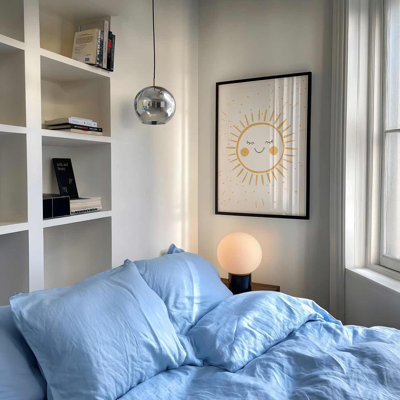 Stralende Zon Poster-WallArtistic