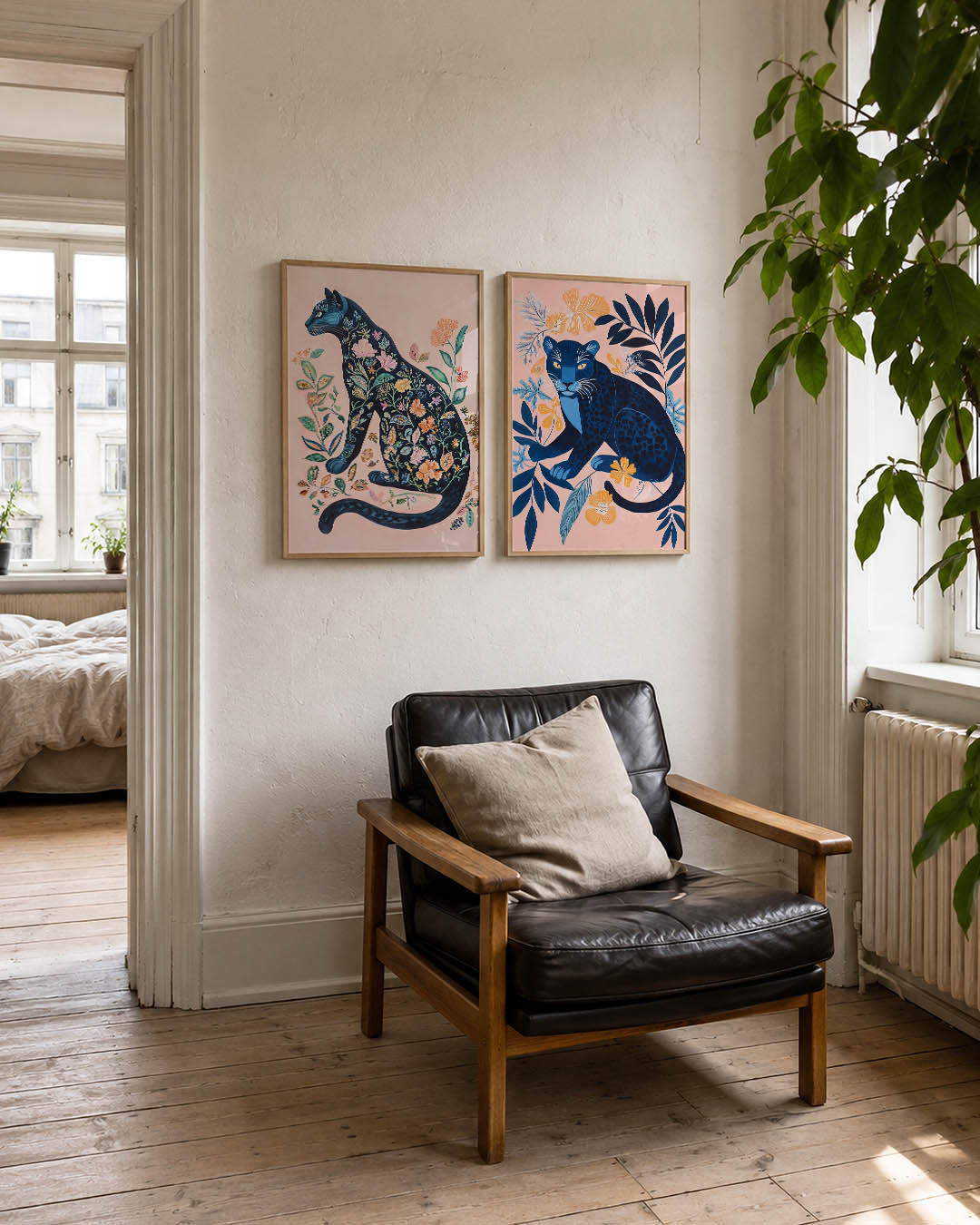 Bloemenkat Posterset
