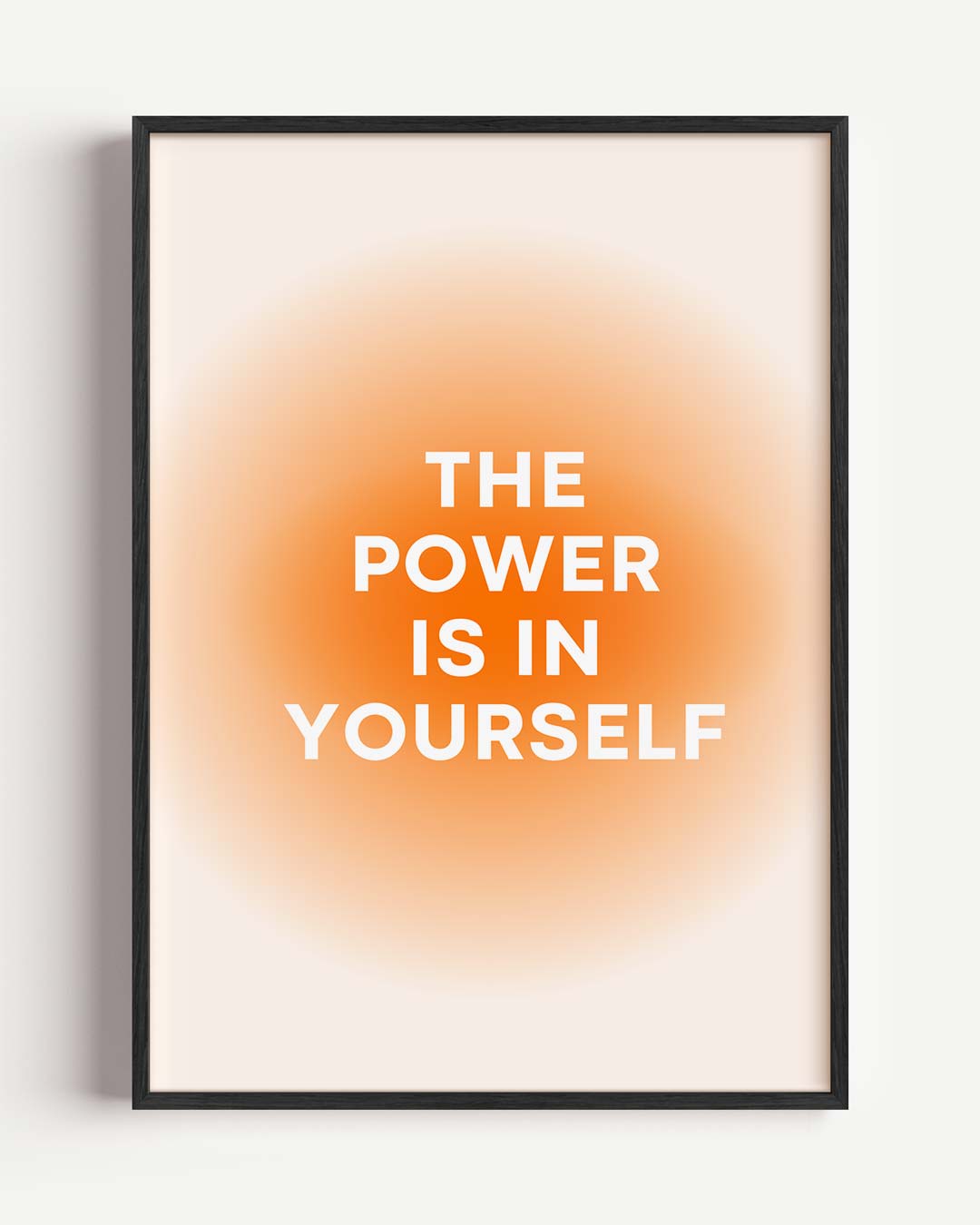 Motivational Power Poster-WallArtistic