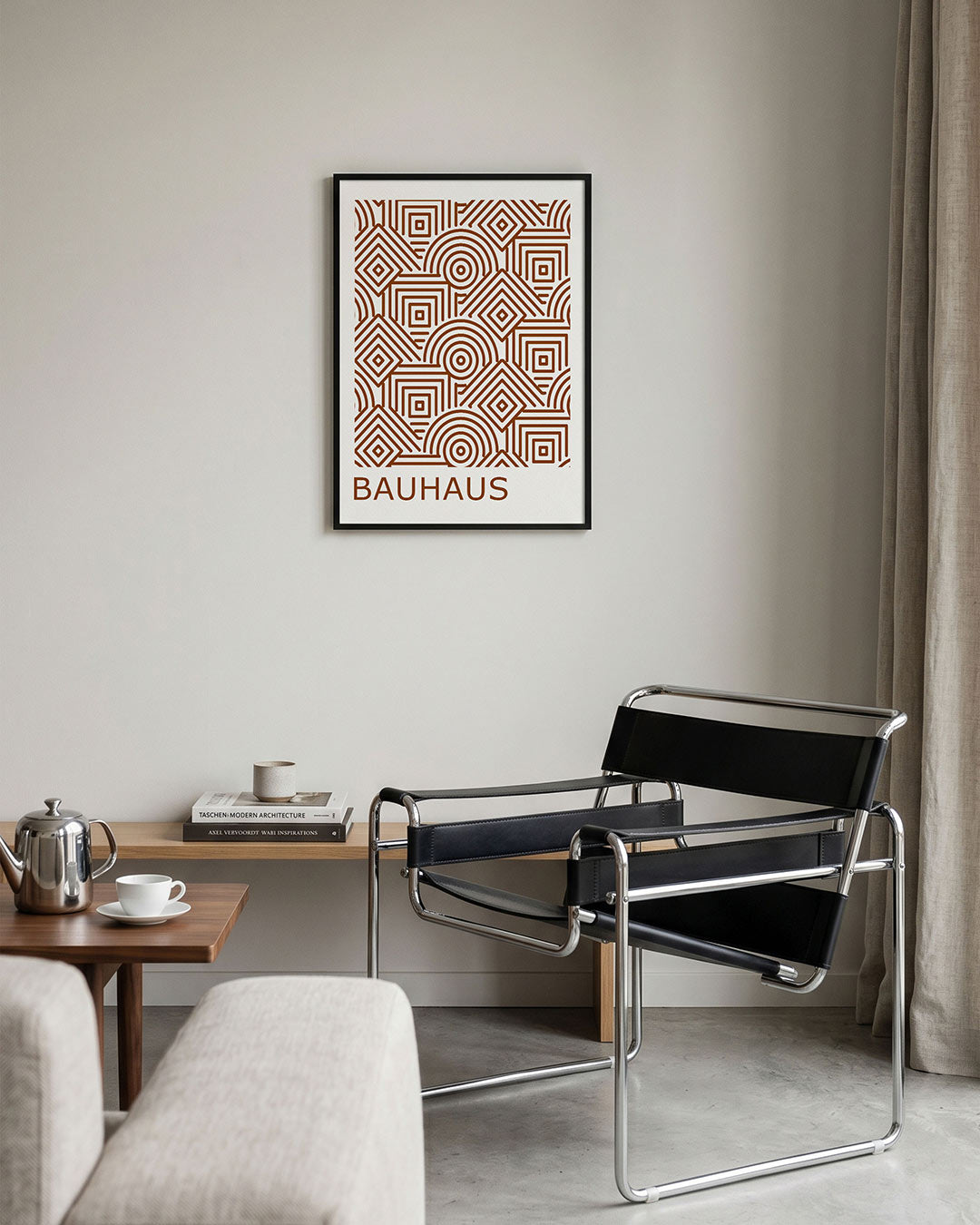 Lijnen en patronen Poster