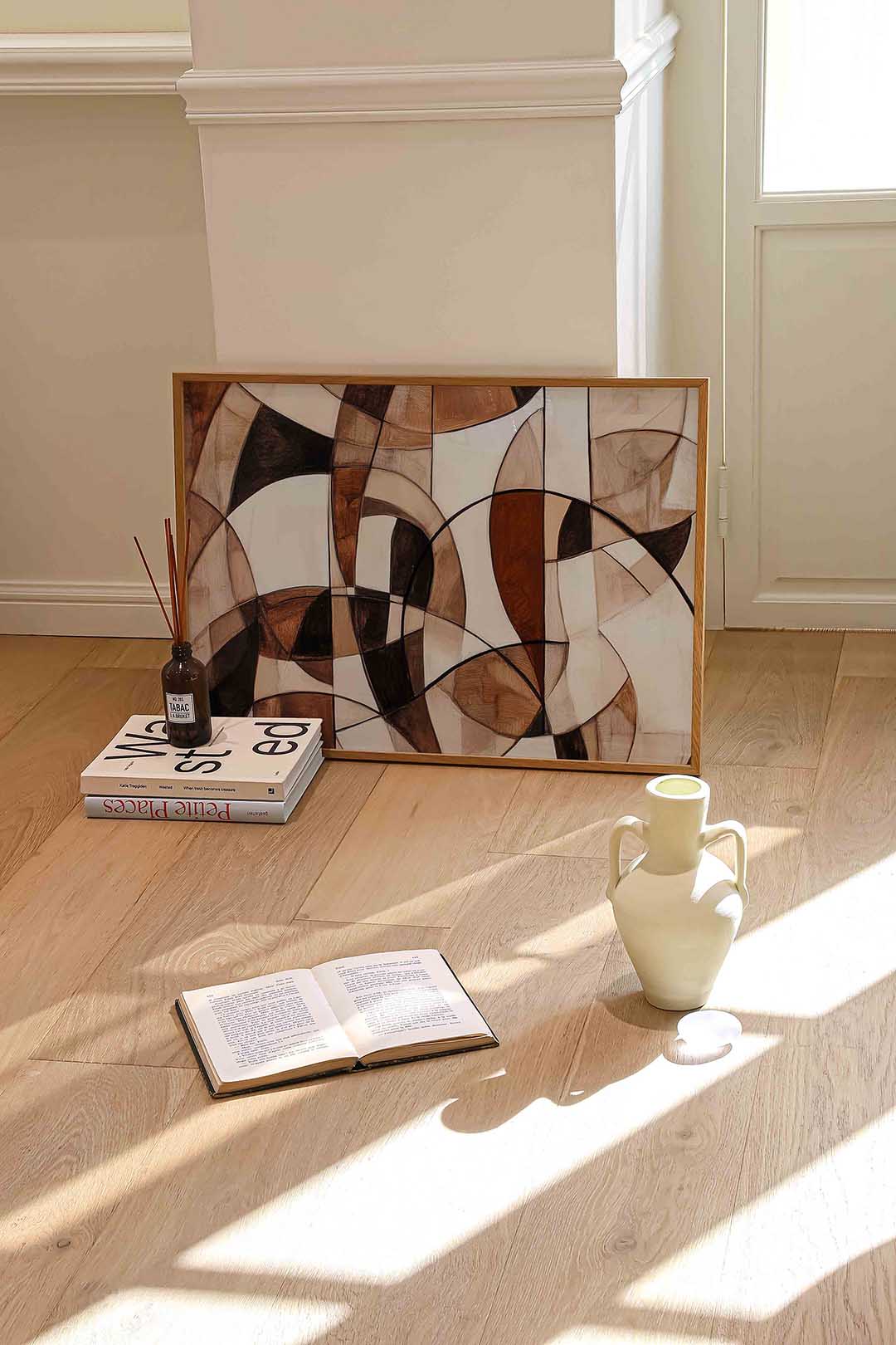 Abstracte vormen Poster