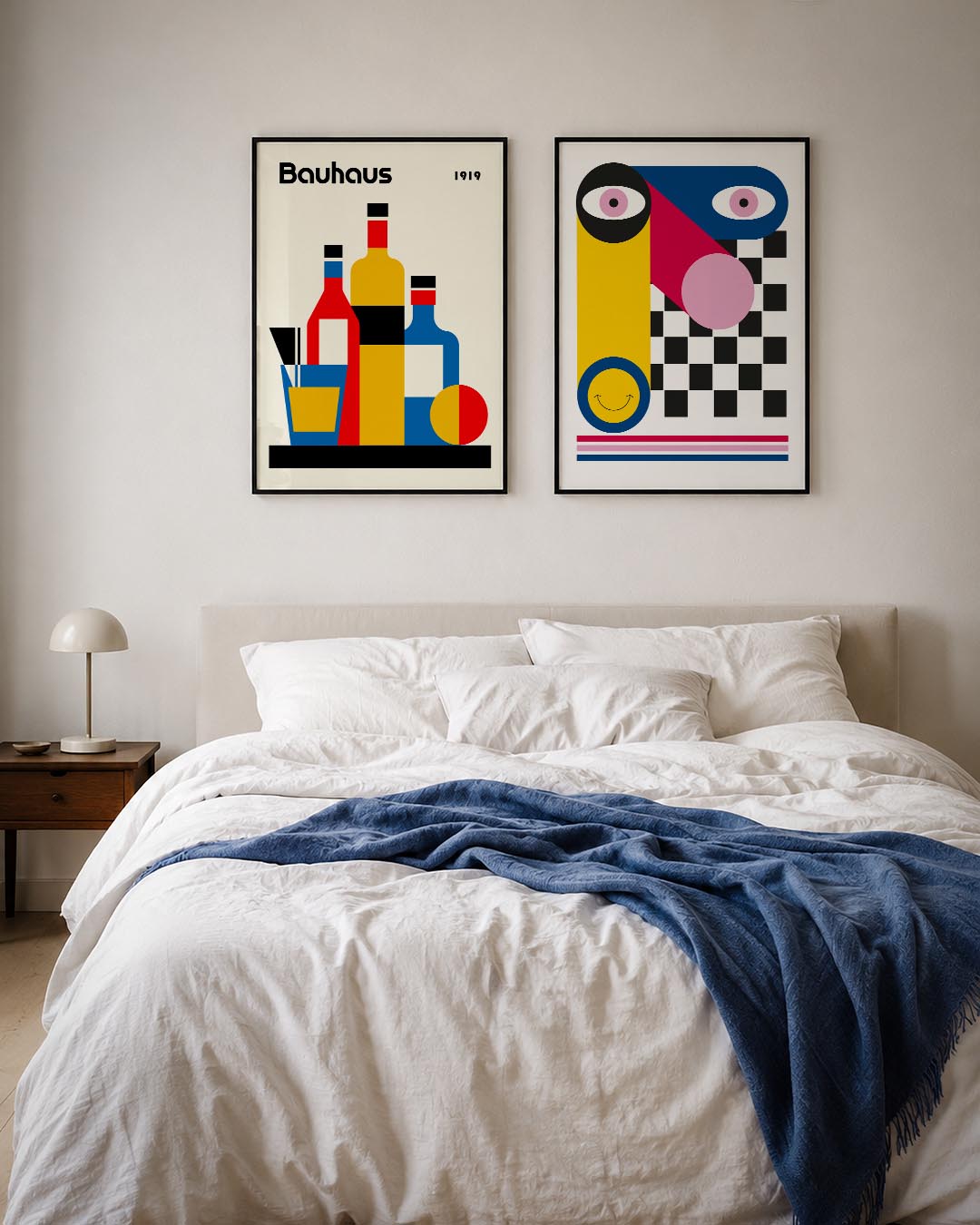 Vormen en kleurvlakken Posterset