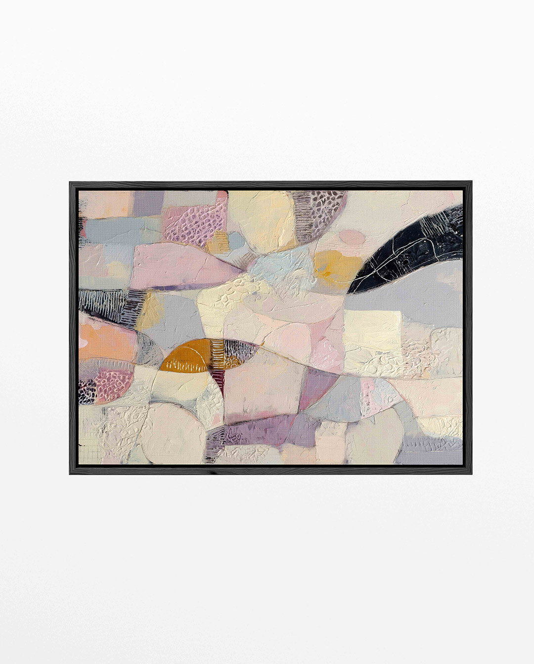 Organische vormen compositie Kunstwerk