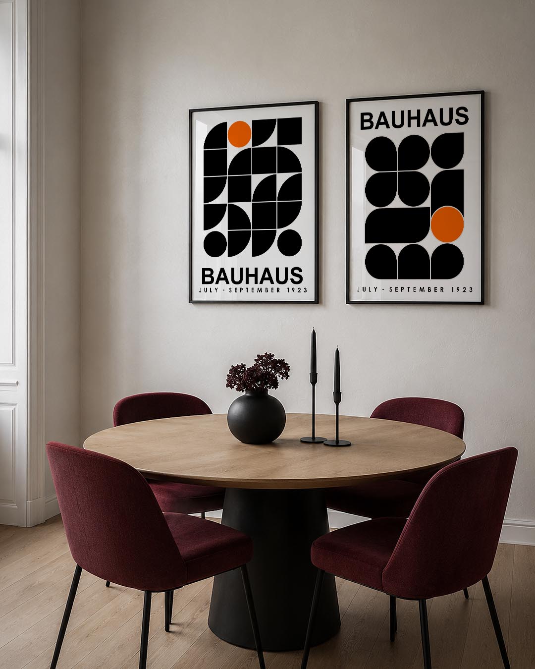 Vormen en vlakken Posterset