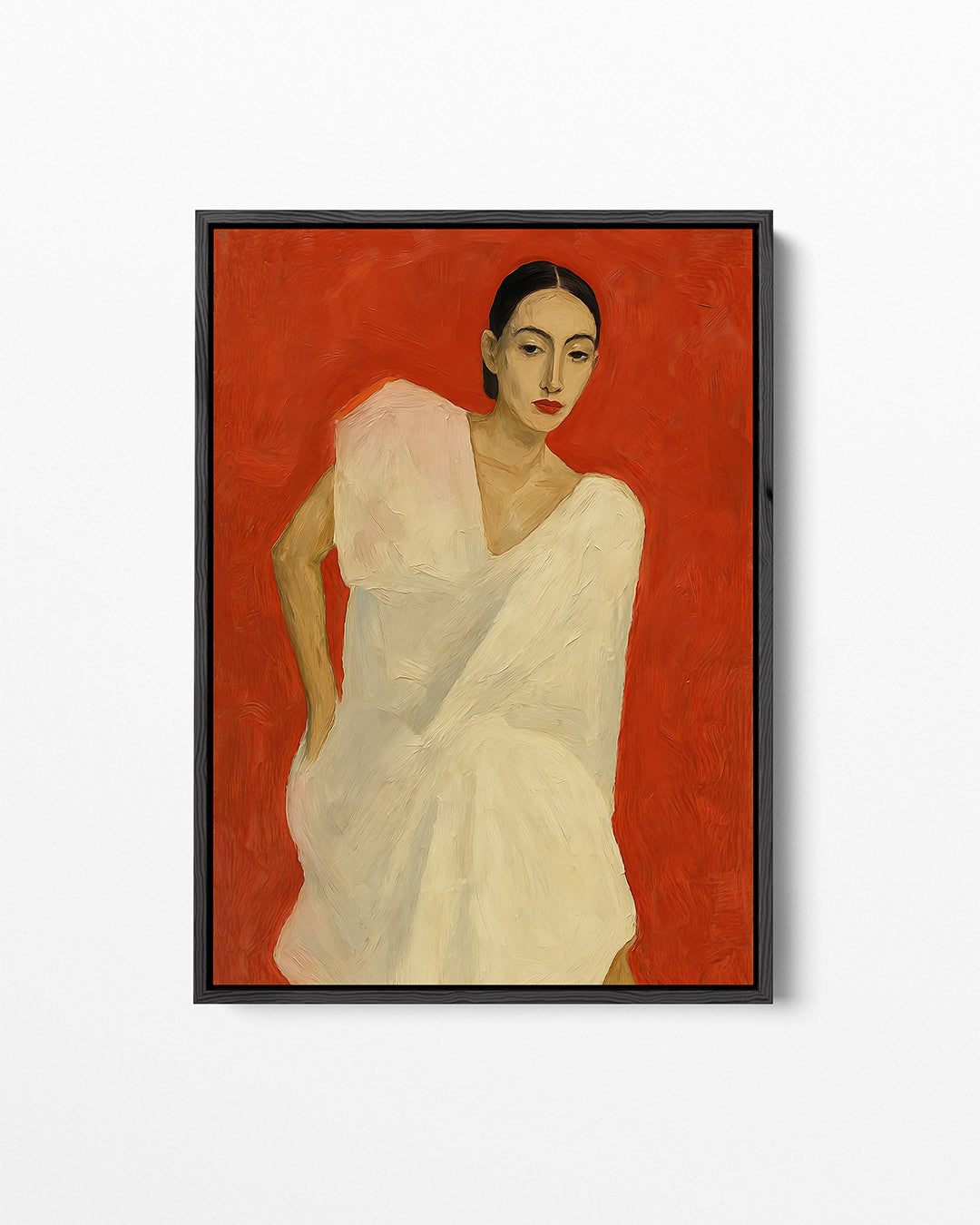 Vrouwelijk portret Kunstwerk