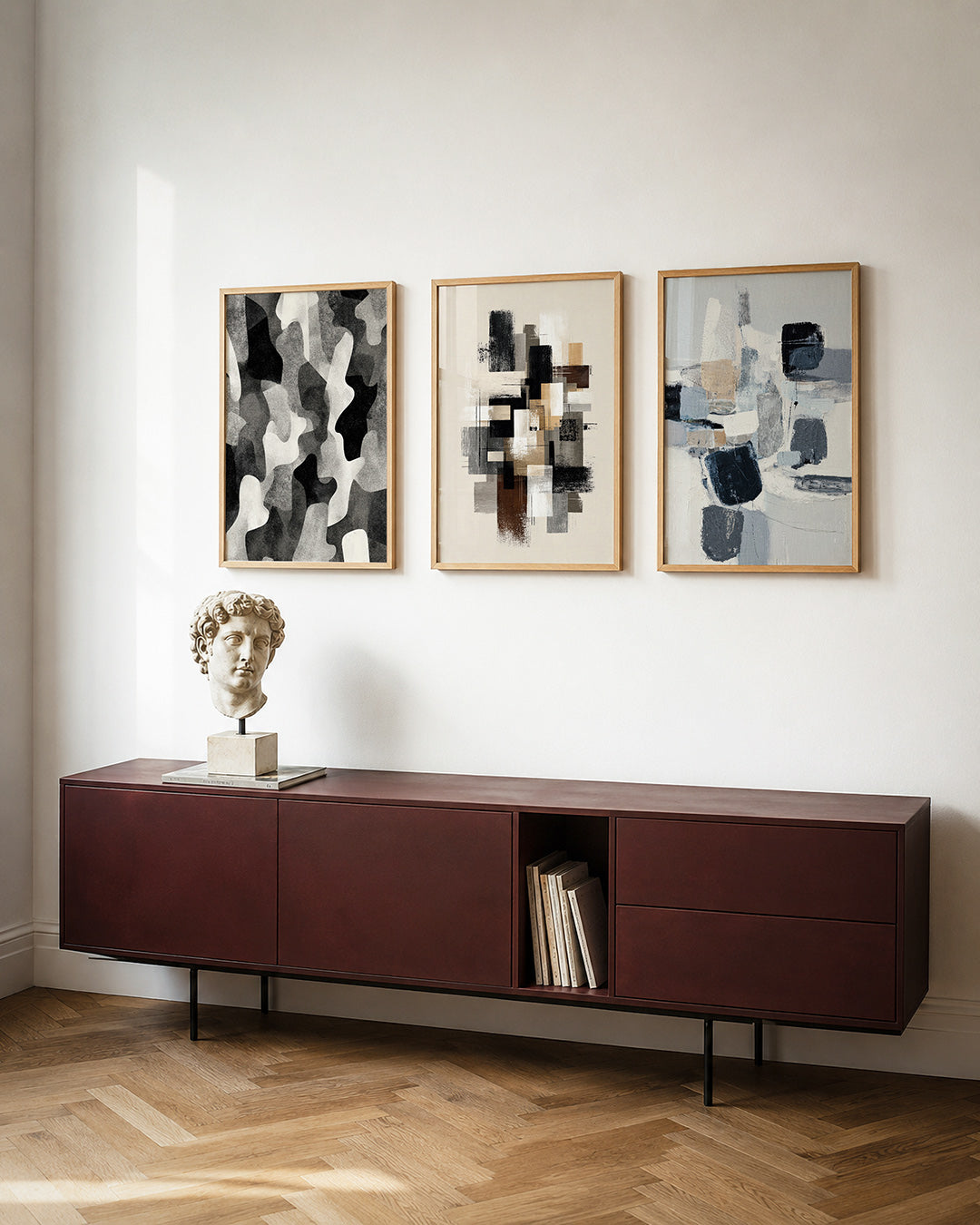 Vorm en schaduw Posterset