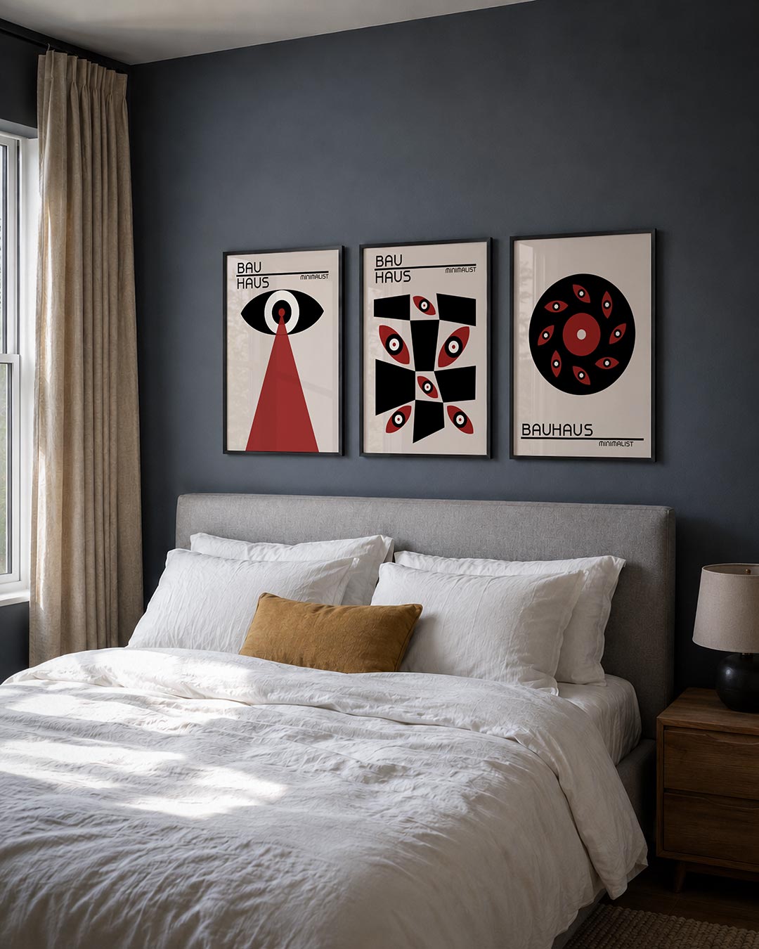 Oog en lichtstraal Posterset