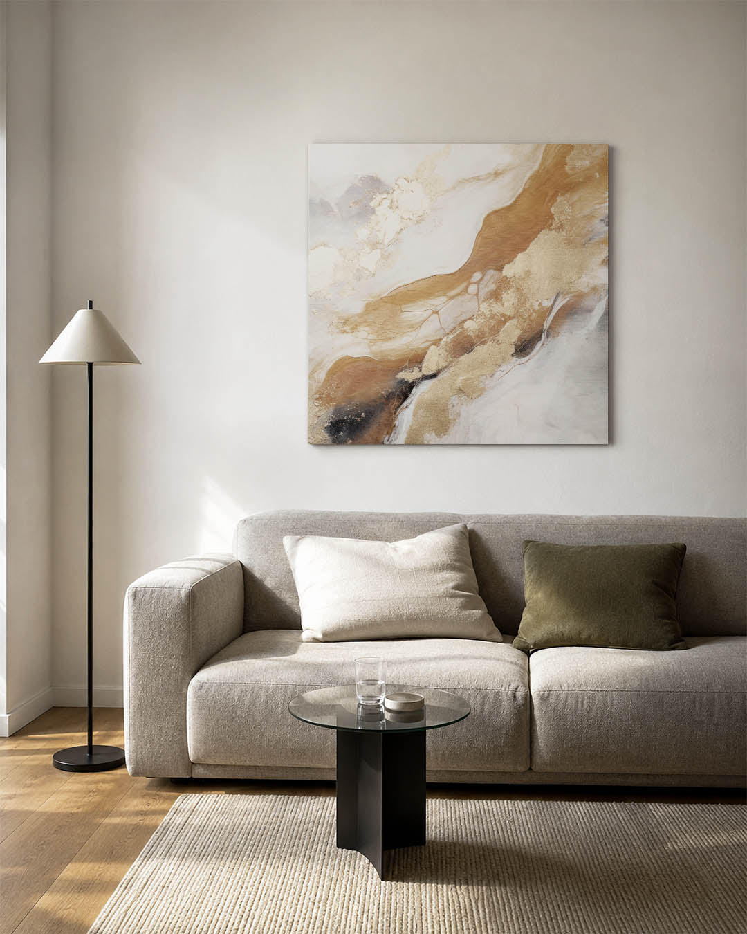 Organische vormen Kunstwerk