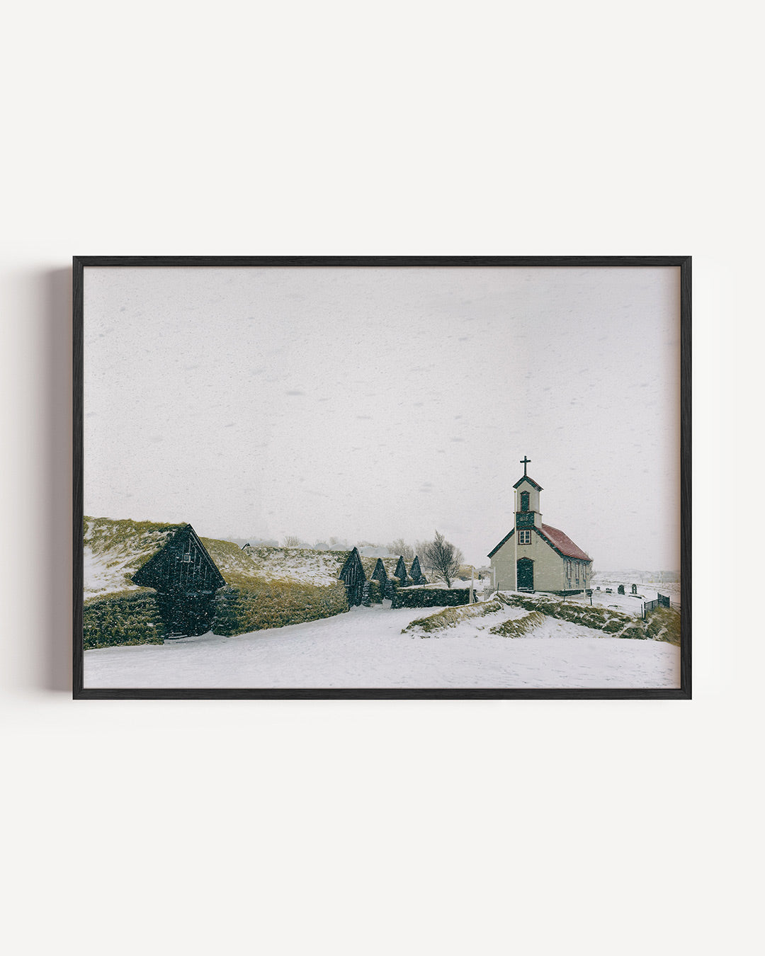 Winterlandschap Poster