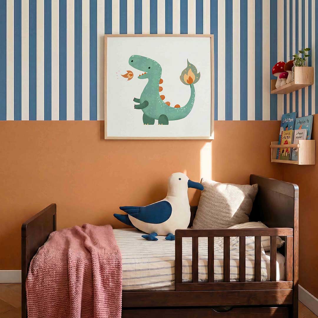 Groene dinosaurus Poster