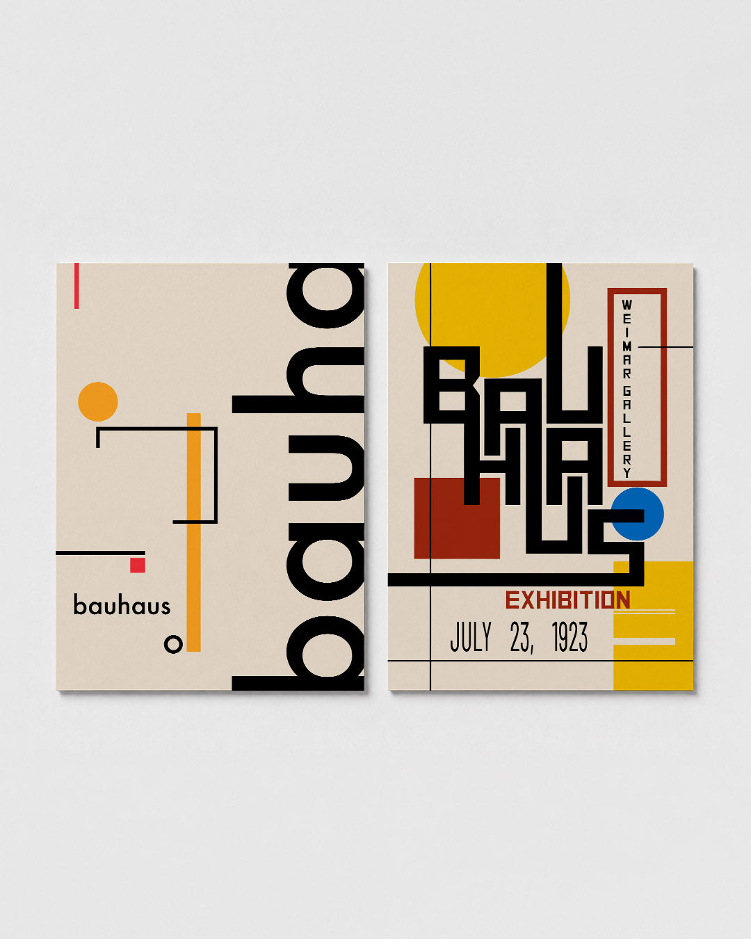 Vormen en lijnen Posterset