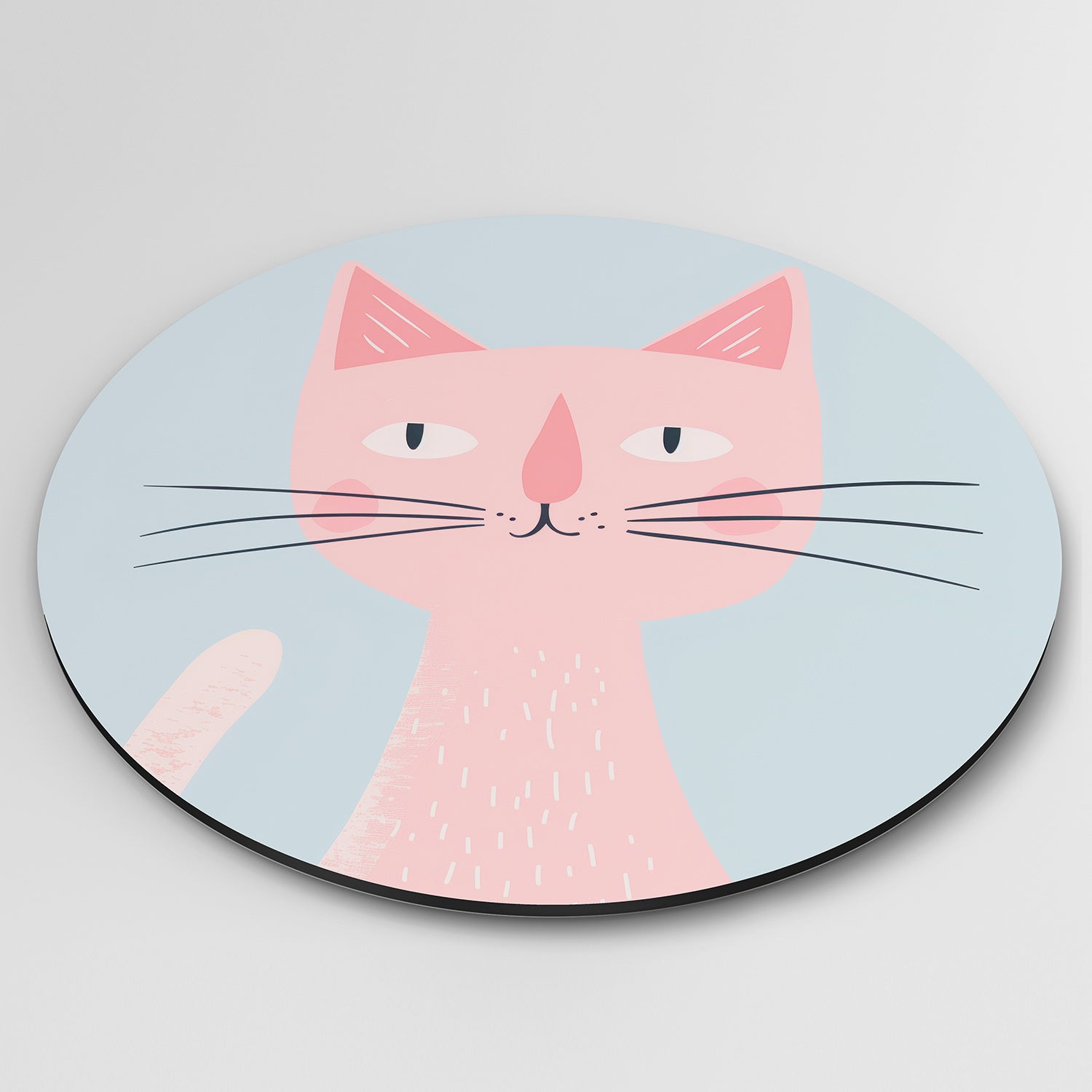 Roze kat Muurcirkel