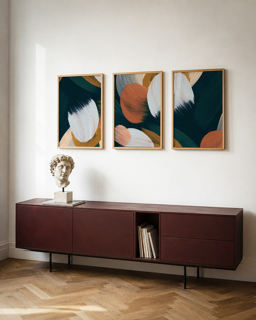 Kleurvlakken en vormen Posterset