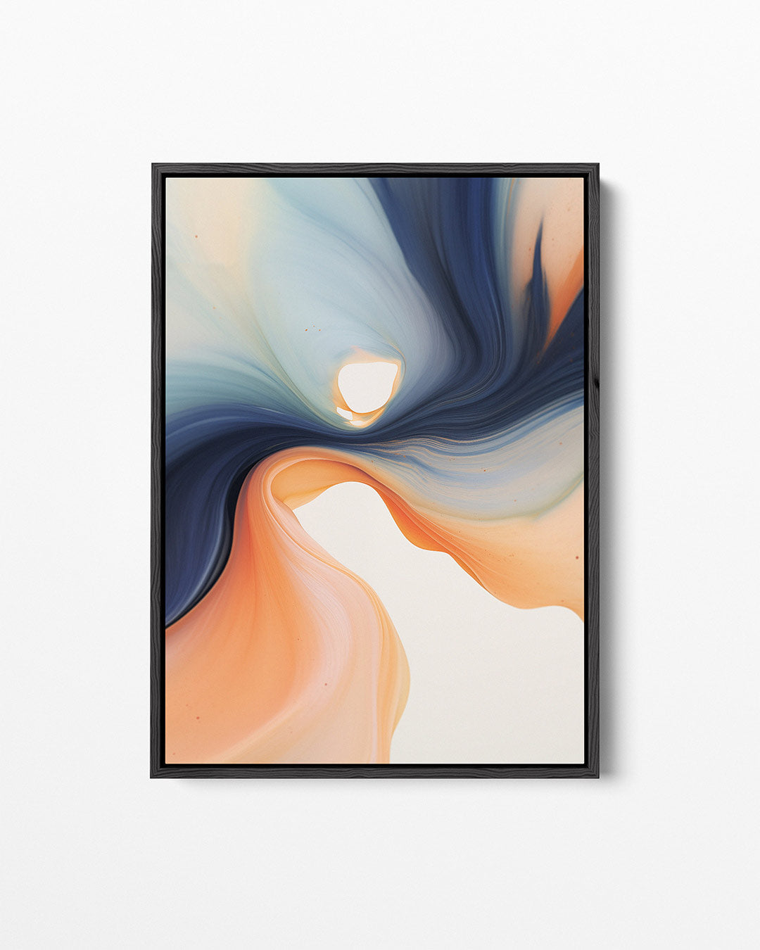 Vloeiende kleuren Kunstwerk