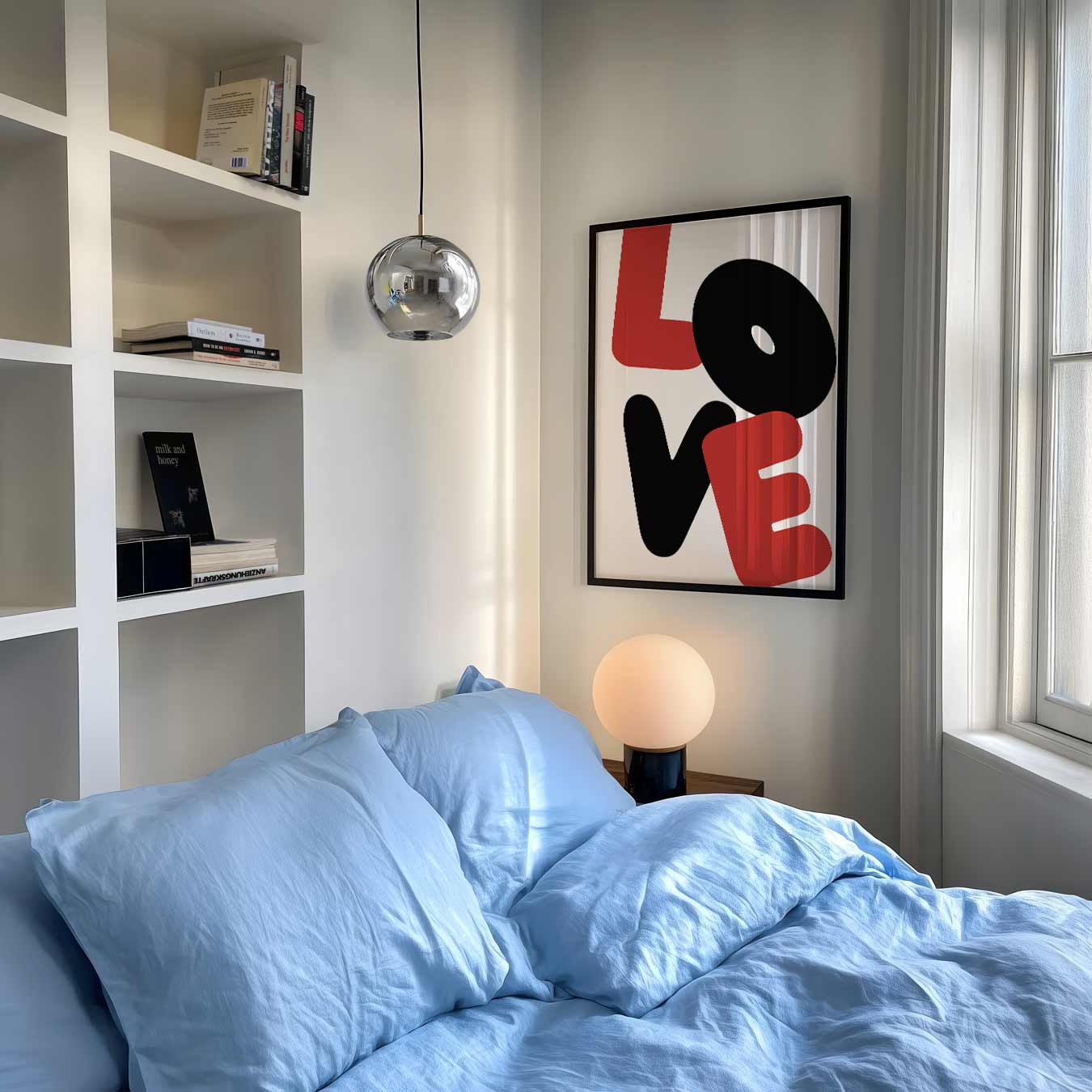 Love Grafische Poster-WallArtistic