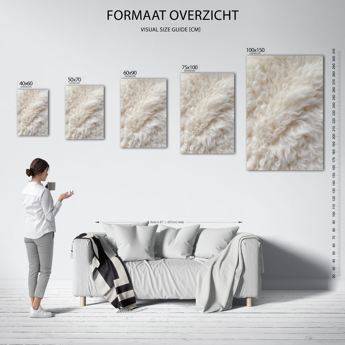 Zachte textuur Kunstwerk